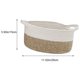 thumbnail image 3 of Cesta de Almacenamiento Tejida a Mano, Caja de Almacenamiento de Estilo Bohemio, Cesta Tejida, 3 of 5