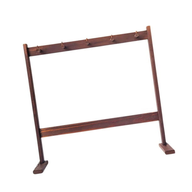 Soporte para carillón de madera, soporte para colgar, estable, de madera, profesional, multiusos Grande
