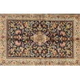thumbnail image 1 of Ahgly Company Machine Washable Indoor Rectangle Traditional Red Brown Area Rugs, 4' x 6', 1 of 7