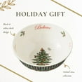 thumbnail image 6 of Spode Christmas Tree 6" Porcelain Bowl, 2024 Annual Collector Bowl - Holiday Dinnerware & Decorative Bowl, Holiday Winter Serving for All Parties & Occasions - For Snacks, Soup, Salads, 6 of 7
