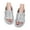 Grey, variant on Sequin Slides Sandals for Women 2025 Sparkle Wide Width Open Toe Flat Slip on Platform Dressy Slippers