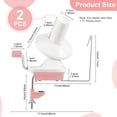 thumbnail image 2 of HLONK 2Pcs Yarn Ball Winder Efficient Yarn Spinner Low Noise Thread Winder Easy to Install Crocheting Spinner Wool Winding Machine for Crocheting Knitting, 2 of 10