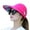 Rose Red, variant on Dalrosia Women Sun Visor Hats UV Protection Caps Summer Wide Brim Beach Ha