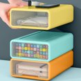 thumbnail image 4 of Bangcool Under Desk Drawer Plastic Self Adhesive Under Table Drawer Stationery Organizer, 4 of 10