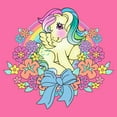 thumbnail image 2 of Girl's My Little Pony Floral Skydancer Graphic Cropped T-Shirt, 2 of 3