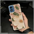 thumbnail image 6 of LYM-Phone Case For MOTO G Play 2024/4G/5G, Full wrap Cute Back Cover Shockproof Silicone Protective Dirt-resistant Phone Pouch Anti-dust Anti-knock Waterproof TPU Graffiti oil painting, 6 of 9