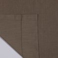 thumbnail image 4 of Lanco Sol Room Darkening Window Curtain Panel with Grommet Top, Brown, 52 x 84", 4 of 4