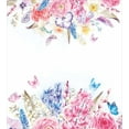 thumbnail image 2 of Ambesonne Shabby Flora Duvet Cover Sets, Rose Flower Daisies, 2-King, Pale Blue Purple, 2 of 6