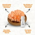 thumbnail image 4 of SINT Aroma Diffuser Diatomite Carnation Flower with Wooden Stand | Essential Oil Diffuser with Aromatherapy Fragrant Oil | Diffusers for Home, Oil Diffuser, Room Decor | Orange, Fig Fragrance 10 ML, 4 of 11