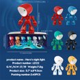 thumbnail image 4 of (Black) Mini Desk Lamp Creative DIY Night Light LED Desktop Cartoon Ornament, 4 of 14