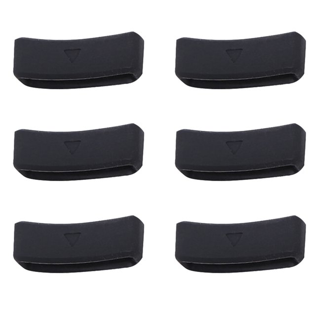 6 piezas de anillos de bucle de correa Anillo de retención de bucle de guardián compatible con Garmin Fenix