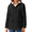 Black, variant on Rosvigor Womens Sherpa Coats Winter Fleece Jackets Women Windproof Warm Parkas Coats with Hood
