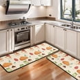 thumbnail image 3 of Kitchen Rugs Sets Of 2,Red Mushroom Frog Light Pattern Anti Fatigue Kitchen Mat Rugs Non Slip Washable,Decorative Kitchen Floor Mats for Kitchen,Sink,Laundry,17"x47"+17"x47", 3 of 5