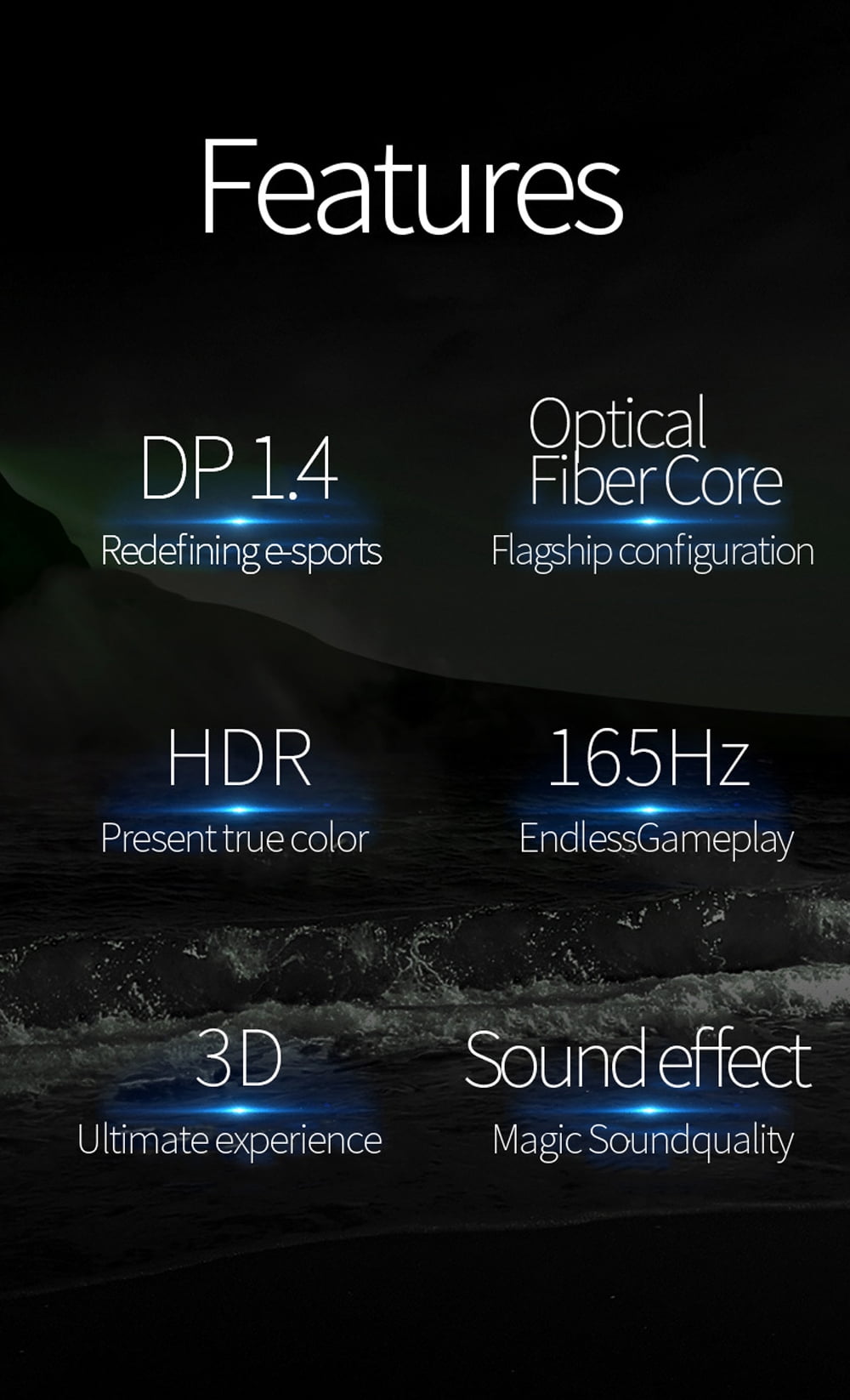 8K DisplayPort DP1.4 Optical Fiber Cable 16FT, Slim and Flexible DP to DP Cable 8K@60Hz 4K@144Hz High Speed 32.4Gbps Support HBR3, DSC 1.2, HDR10, Compatible with Graphics Card, Projector, Monitor
