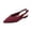 Wine, variant on Slingback Flats for Women Pointed Toe Knit Ballet Flats Comfortable Breathable Adjustable Ankle Buckle Dressy Flats for Party Prom Dance，Black Size 41