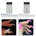 thumbnail image 2 of ZPAQI 100Pcs Half Cover Nail Tips Eagle Claw False Nails Tips Nail Extension, 2 of 13