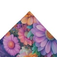 thumbnail image 4 of Yayeee Tapestry Wall Hanging for Bedroom 60" x 40" Living Room Home Wall Art Decor, Light Purple Flowers, 4 of 7