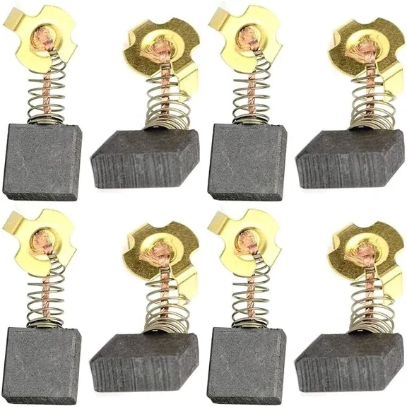 8 Pack Carbon Brushes Replacement for Ridgid & Dewalt Power Tools, Replaces 0502025007 614367-00 5140024-30