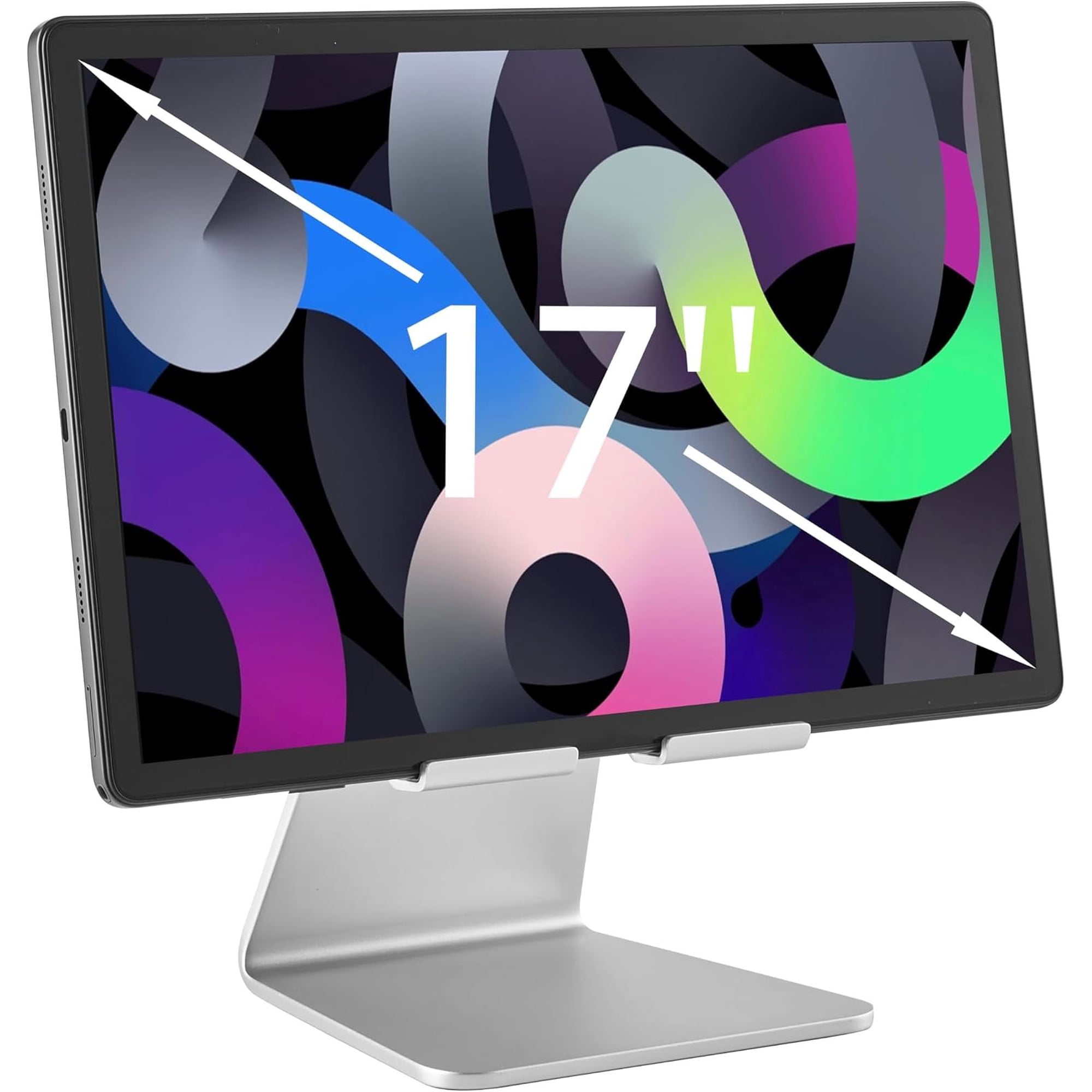 Heavy-Duty Tablet Stand for Desk, Portable Stand, iPad Stand, Especially Suitable for Large-Sized and Heavy Devices(7''-18''), with Stability.()