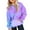 Purple, variant on Teen Girls Cute Tie Dye Hoodies Trendy Fleece Pullover Hoodie Sweatshirts Tween Kids Cotton Long Sleeve Tops Clothes
