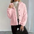 thumbnail image 5 of Women's long-sleeved comfortable and warm wool bed Coat with zipper stand collar,, 5 of 8