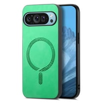Decase for Google Pixel 9 / 9 Pro Case, Compatible with Mag Safe, Scratch-Resistant Back, Strong Magnetic Shockproof Slim Fit Phone Case for Google Pixel 9 / 9 Pro 6.3 inches 2024,Green