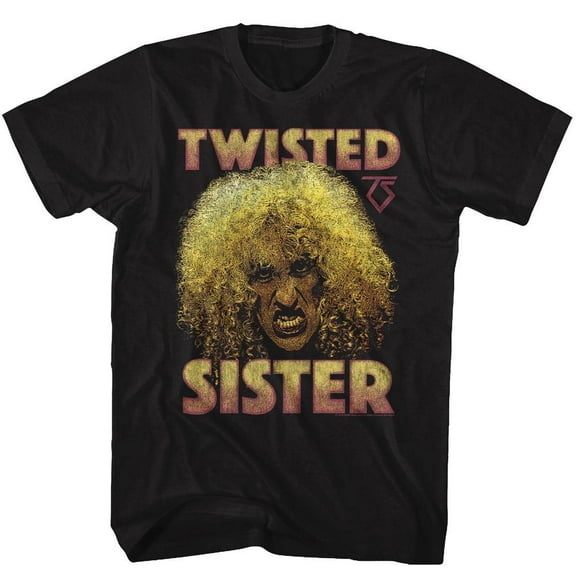 Twisted Sister Dee Black Adult T-Shirt
