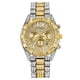 thumbnail image 1 of Reloj de cuarzo para hombre, reloj de pulsera de acero para hombre, reloj de diseño clásico de moda dorado para hombre, 1 of 3