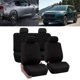 thumbnail image 5 of Fundas Universales para Asientos Coche Juego Fundas Transpirables para Asientos Vehículos (negro), 5 of 9