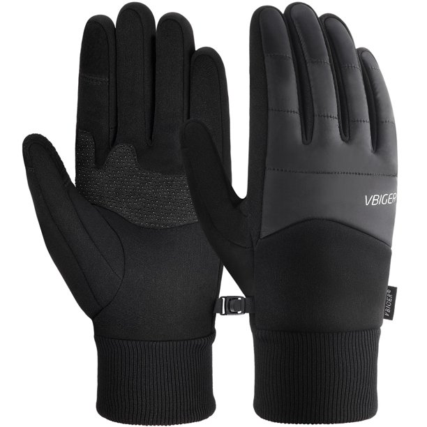 Vbiger Winter Gloves for Women Thickened Cold Weather Gloves Touch