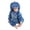 Blue, variant on AWZXDE Toddlers Outfits Animal Themed Hooded Romper Assorted Styles Full Zip Long Sleeve Casual Cosplay Jumpsuit Pink - 12-18 Months
