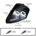 thumbnail image 3 of Spec-D Tuning Black Smoke Halo Projector Headlights Compatible with 2000-2005 Mitsubishi Eclipse, Left + Right Pair Headlamps Assembly, 3 of 7