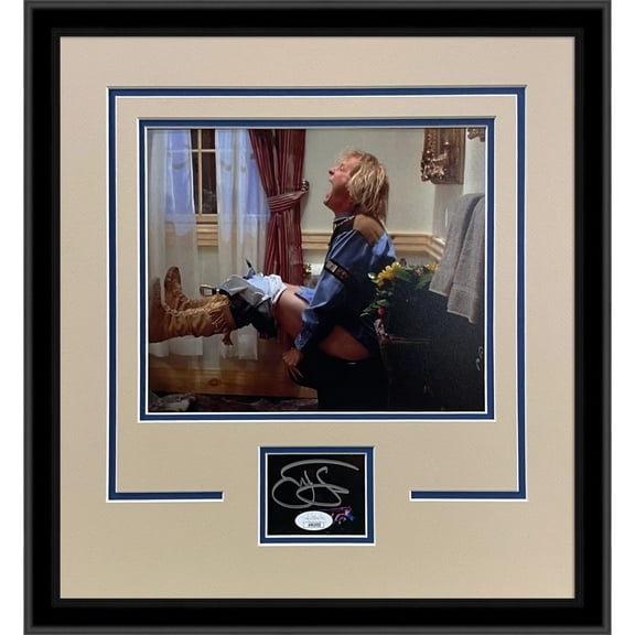 Jeff Daniels Autographed Dumb And Dumber (On Toilet) 8x10 Photo Signature Series Frame - JSA