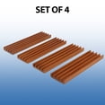 thumbnail image 4 of GSE Games & Sports Expert Set of 4 Domino Tiles Game Racks, Wooden Domino Trays, Mexican Train/Chicken Foot Dominoes Holders, 4 of 8