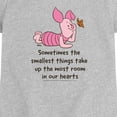 thumbnail image 2 of Winnie the Pooh - Piglet Smallest Things - Toddler Girls Fitted Short Sleeve T-Shirt, 2 of 4
