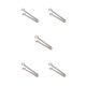 thumbnail image 3 of Toystoory Pinzas para alimentos, pinzas de acero inoxidable para ensalada, postre, cocina, Bar para el hogar, Buffet, postre lavable, pinzas para café al Type2 NO2 Toystoory CBP443085, 3 of 4