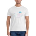 thumbnail image 5 of Camiseta de manga corta 100 % algodón para hombre de Harry's Monsters - The Whole Gang, camiseta holgada, 5 of 5