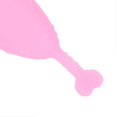 thumbnail image 3 of 10pcs Flexible Reusable Period Cup Set Women Portable Soft Silicone Heart Shaped Stem Menstrual Cup Pink, 3 of 4