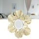 thumbnail image 5 of Espejos De Pared Material De Hierro Moderno Simple Decorativo Decorativo Ginkgo Hoja Pared Montada Con Diseño único Para Varias Habitaciones Hogar, 5 of 7