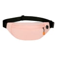 thumbnail image 1 of Sonducket Exquisita riñonera artesanal con costuras finas, resistente al desgarro e impermeable para hombres y mujeres Bolsas de mensajero y de hombro Rosa, 1 of 6