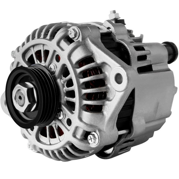 cciyu 13719 Alternators Replacement for 1996-1997 For Kia for Sephia,1997-2003 For Mazda for Protege,2002-2003 For Mazda for Protege5 Alternator For 80 Amp CW 4-Groove Pulley