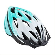 Schwinn Thrasher Bike Helmet, Lightweight Microshell Design, Adult, Teal