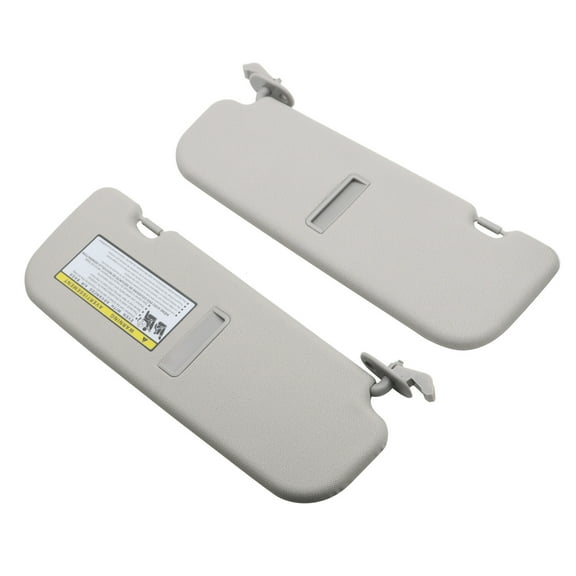 CCPAO Compatible with 2011 2012-2016 Hyundai Elantra Gray Car Sun Visor Right   Left Side Pair