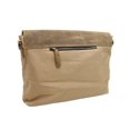 thumbnail image 2 of Vagarant Traveler Classic Canvas Messenger Bag CM17.BLK, 2 of 3