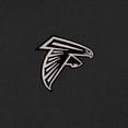 thumbnail image 2 of Men's Antigua  Black Atlanta Falcons Content Quarter-Zip Pullover Top, 2 of 2