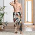 thumbnail image 2 of Sikiie Floral Head Dreamscape Pajama Pants Men, PJ Bottoms, Sleep & Lounge Pants-Medium, 2 of 6