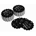 thumbnail image 3 of Inkdotpot Real Silver Foil Kiss The Miss Goodbye Bridal Shower Tags Favor Hang Paper Tags 100 Pieces, 3 of 6