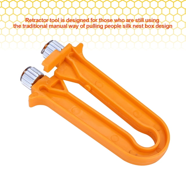 Wire Tensioner Crimper 2 In 1 Tensioner Bee Frame Crimper Crimping Retractor Tool Box Beekeeping Retractor Tool 2 In 1 Bee Frame Wire Cable Tensioner Crimper Crimping