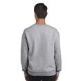 thumbnail image 7 of JERZEES Men's NuBlend Crewneck Sweatshirt, Long Sleeve Fleece Pullover, Athletic Heather 2-Pack, L, 7 of 7