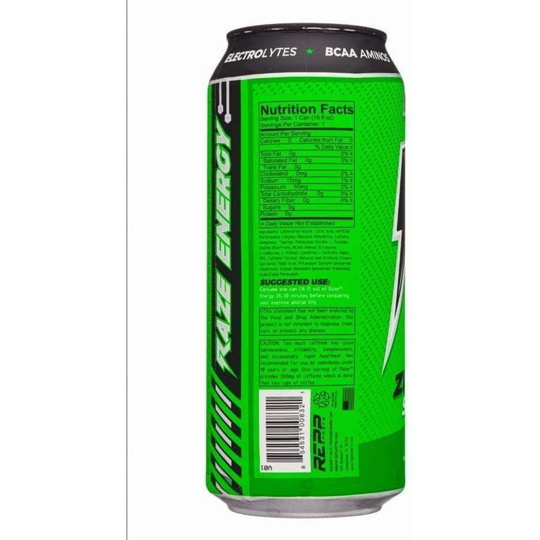 Repp Sports Raze Energy Sour Gummy Worms - Walmart.com